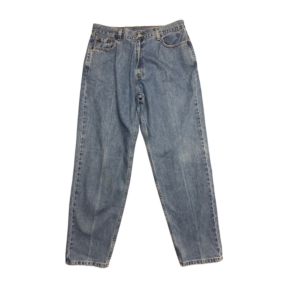 Vintage Levis 560 Loose Fit Straight Leg Jeans Blue Denim 16 MIS M